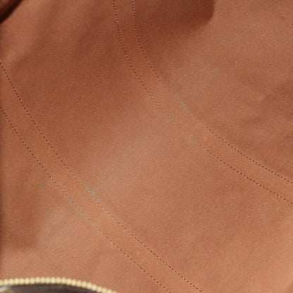 Louis Vuitton Keepall Bag Monogram Canvas, BROWN, CANVAS, Travel bag