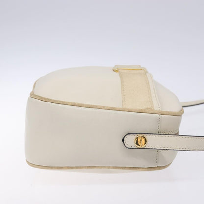 Salvatore Ferragamo Vala Shoulder Bag Leather, BEIGE, LEATHER, Shoulder bag