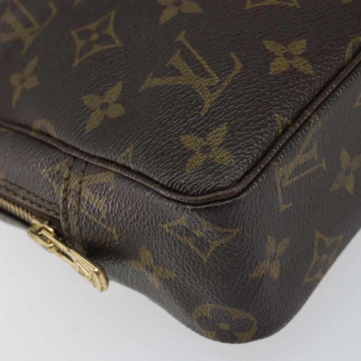 Louis Vuitton Trousse Toilette Monogram Canvas, BROWN, CANVAS, Clutche & pouche