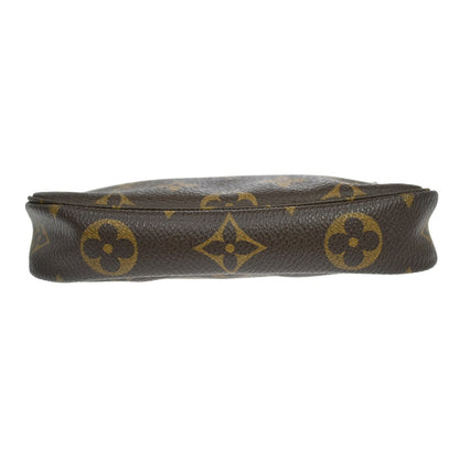 Louis Vuitton Mini pochette accessoires Canvas, Brown, Canvas, Clutch