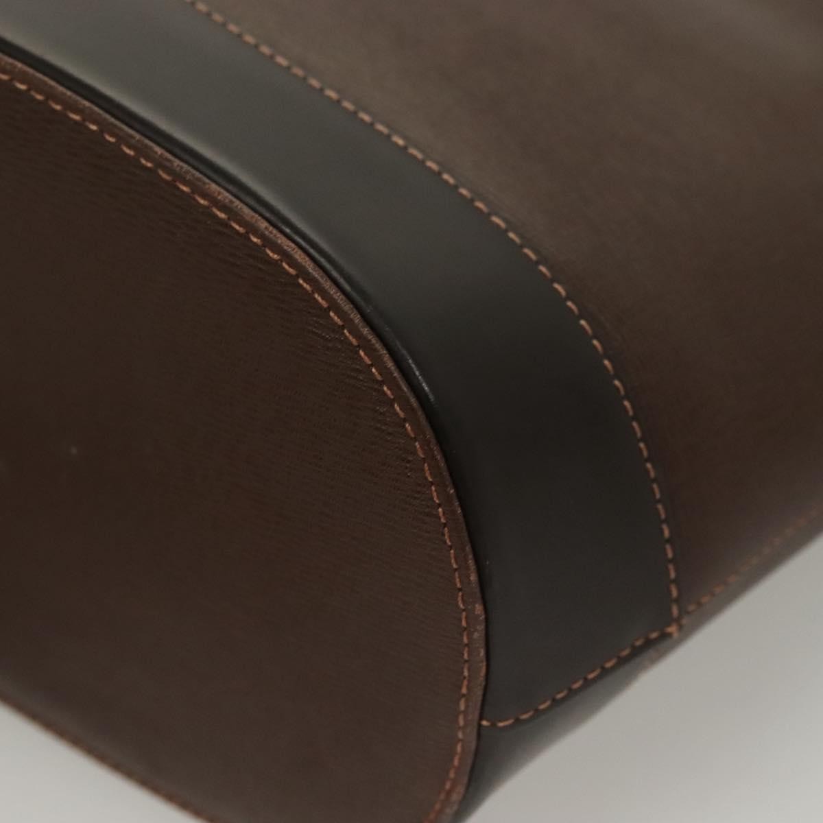 Burberry Handle Tote Leather, BROWN, LEATHER, Tote bag