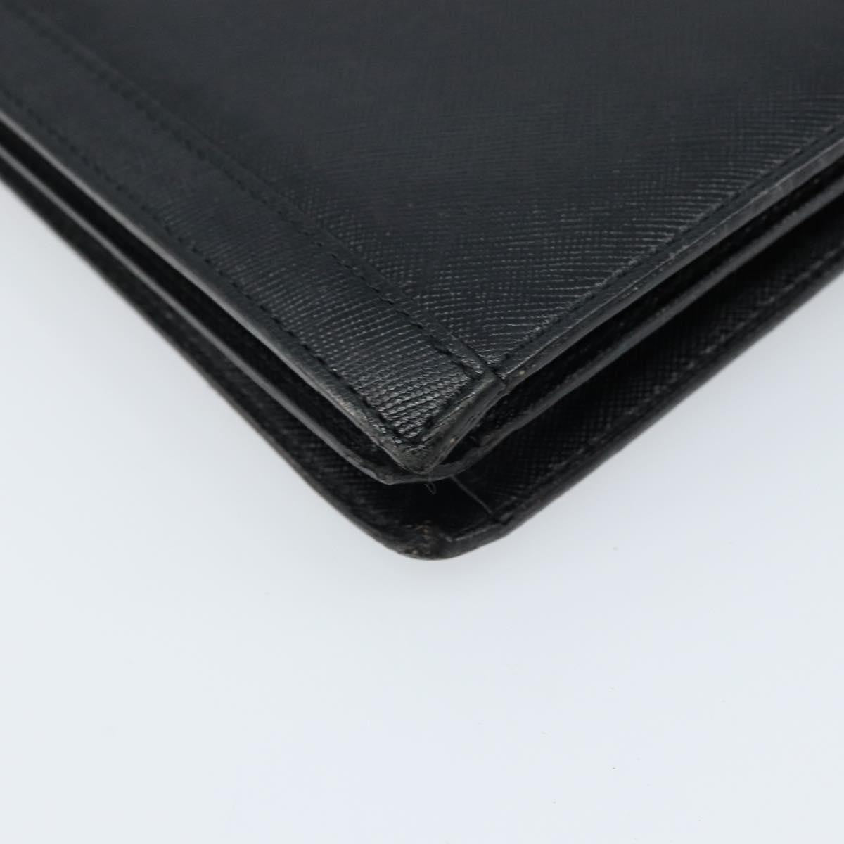Saint Laurent Vintage Handbag Leather, BLACK, LEATHER, Handbag