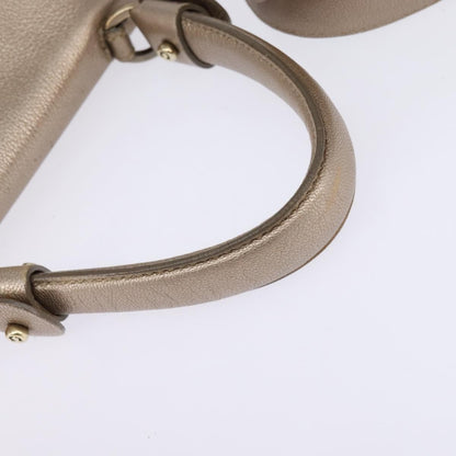 Salvatore Ferragamo Sofia Satchel Leather, BEIGE, LEATHER, Handbag