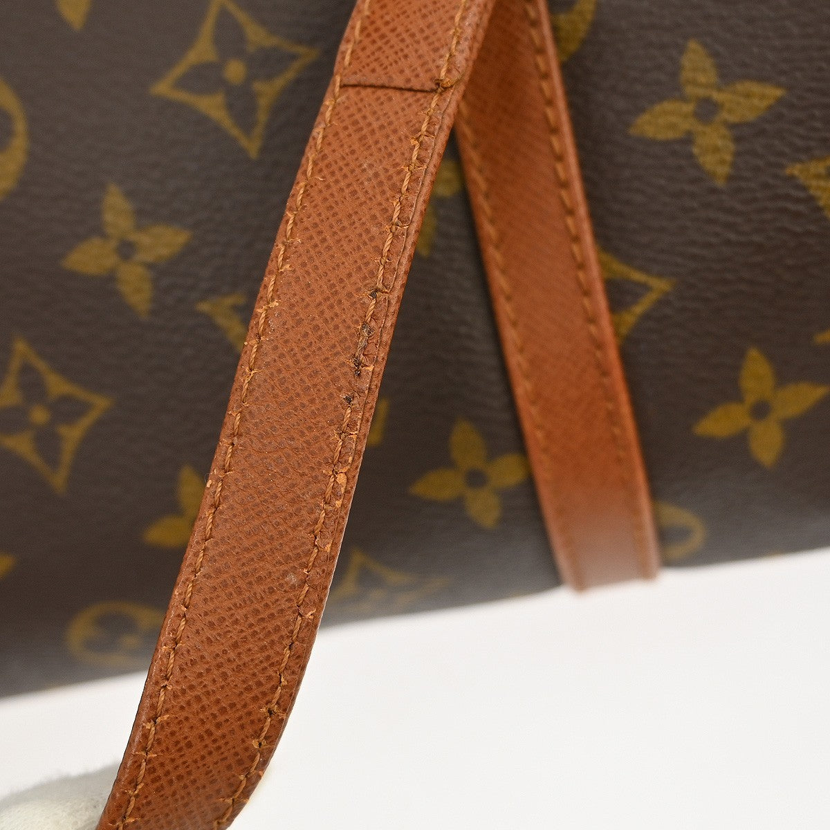 Louis Vuitton Papillon Handbag Monogram Canvas, Brown, Canvas, Handbag