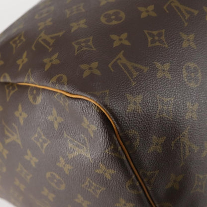 Louis Vuitton Keepall Bandouliere Bag Monogram Canvas, BROWN, CANVAS, Travel bag