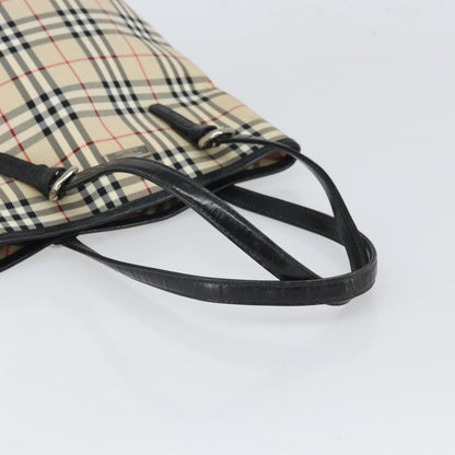Burberry Nova Check Tote Nylon, BEIGE, NYLON, Tote bag
