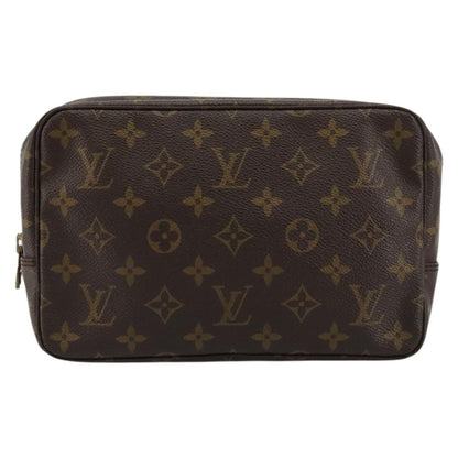 Louis Vuitton Trousse Toiletry Pouch Monogram Canvas, Brown, Canvas, Toiletry Case