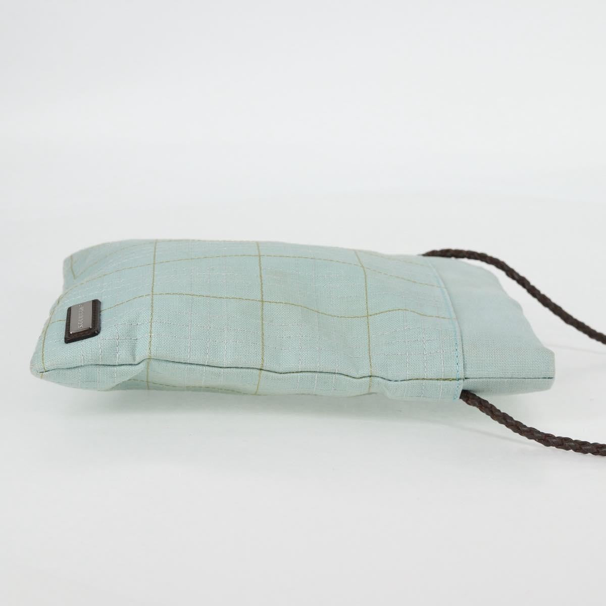 Burberry Vintage Shoulder Bag Canvas, BLUE, CANVAS, Shoulder bag