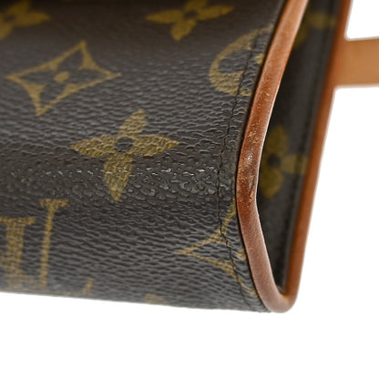 Louis Vuitton Florentine Pochette Monogram Canvas, Brown, Canvas, Crossbody Bag