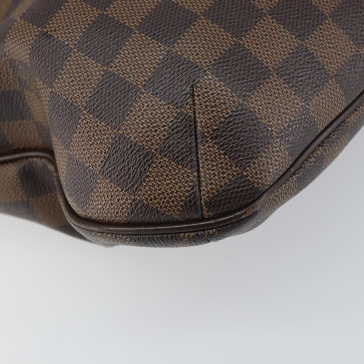 Louis Vuitton Bloomsbury Handbag Damier, Brown, Canvas, Handbag