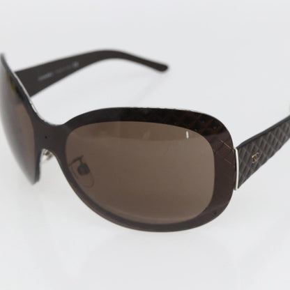 Chanel Logo CC Sunglasses Plastic, Brown, Plastic, Sunglasses