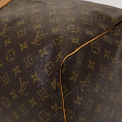 Louis Vuitton Keepall Bag Monogram Canvas, BROWN, CANVAS, Travel bag