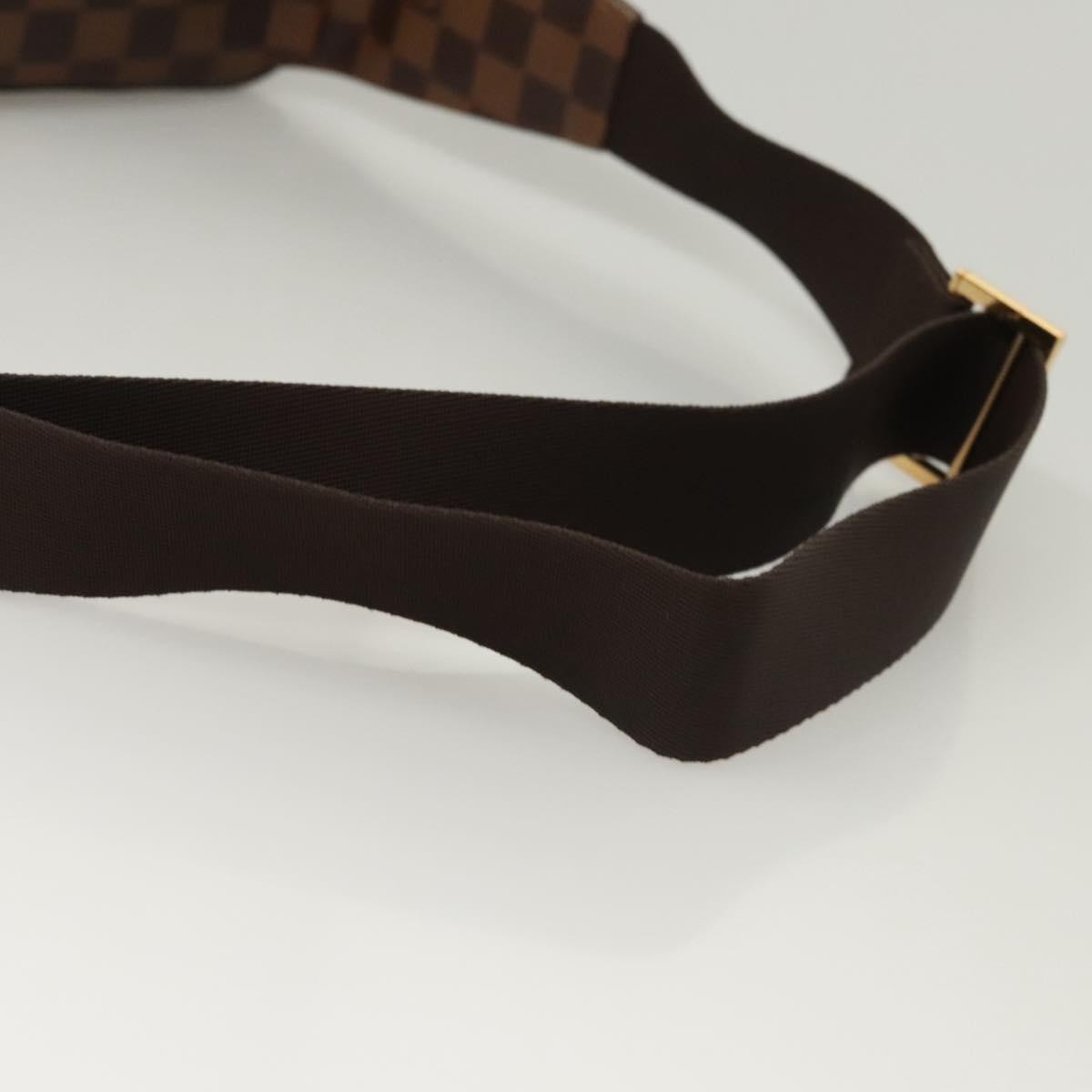 Louis Vuitton Geronimos Waist Bag Damier, BROWN, CANVAS, Shoulder bag