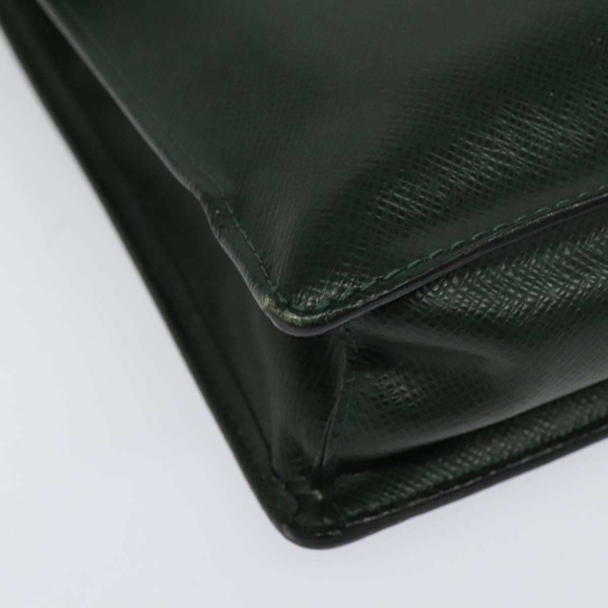 Louis Vuitton Porte-Documents Angara Briefcase Taiga Leather, GREEN, LEATHER, Briefcase