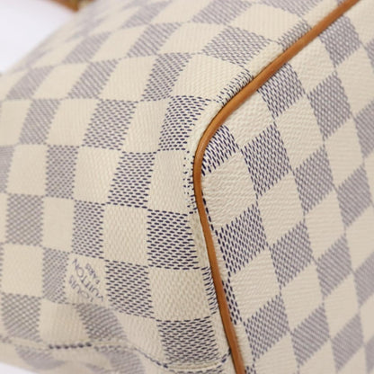 Louis Vuitton Saleya Handbag Damier, WHITE, CANVAS, Tote bag