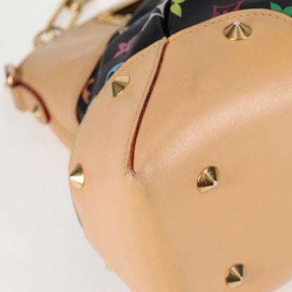 Louis Vuitton Judy Handbag Monogram Multicolor, BLACK, CANVAS, Handbag