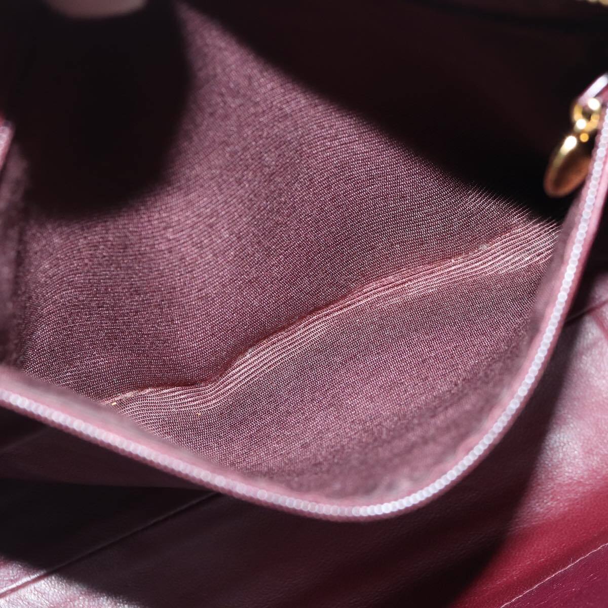 Chanel Coco Mark Black cakfskin, BLACK, LEATHER, Handbag