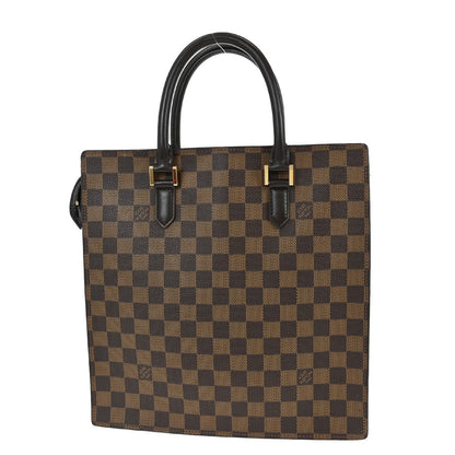 Louis Vuitton Venice Sac Plat Bag Damier, BROWN, CANVAS, Tote bag