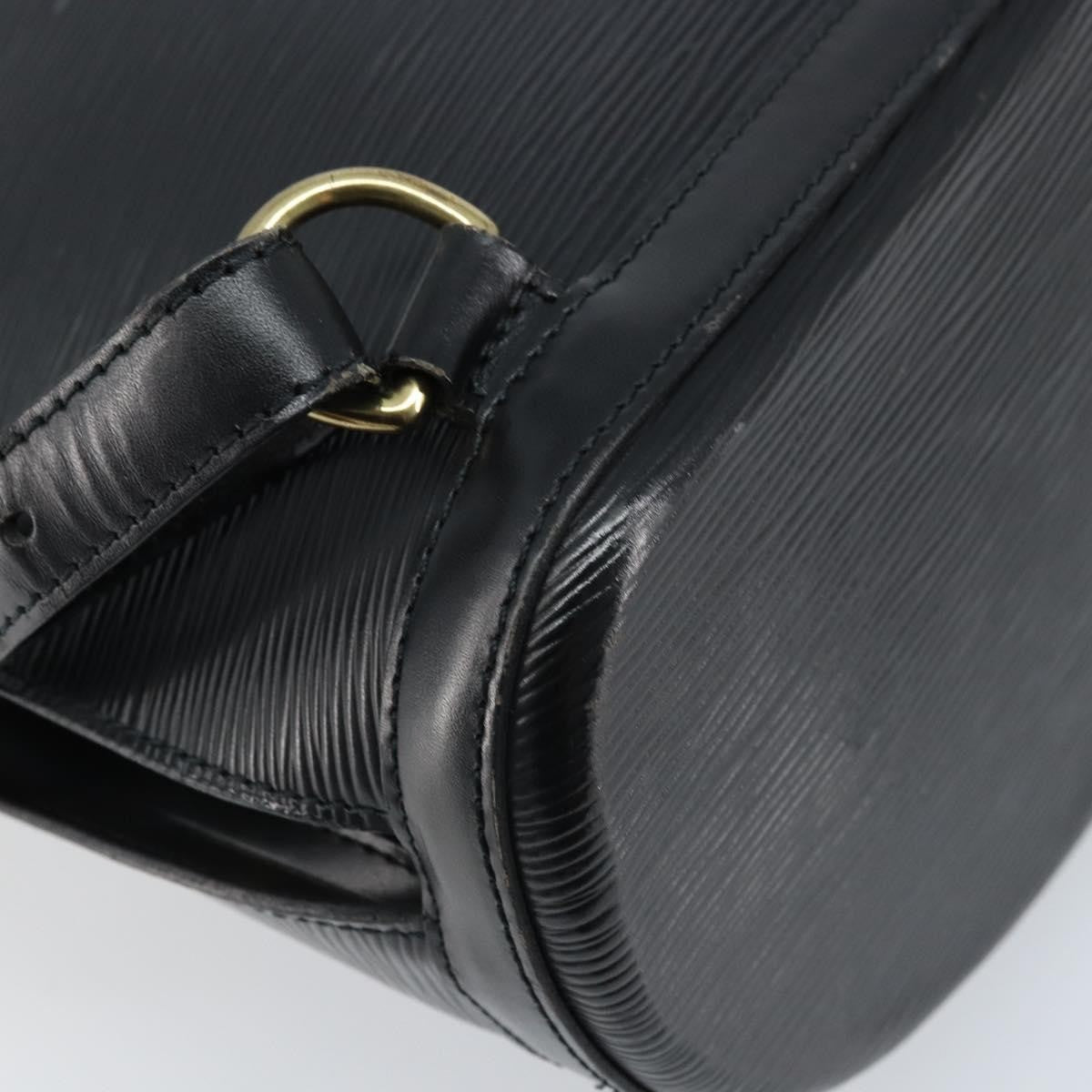 Louis Vuitton Gobelins Backpack Epi Leather, BLACK, LEATHER, Backpack