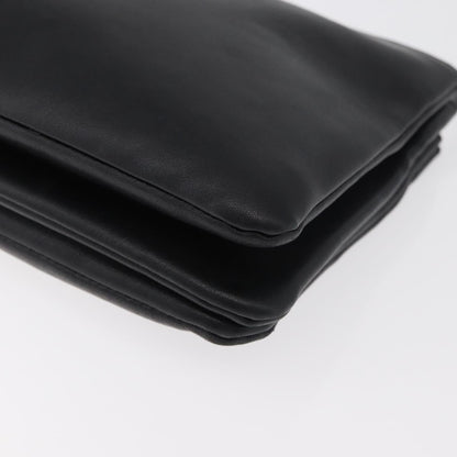 Celine Trio Crossbody Bag Leather, Black, Leather, Shoulder Bag