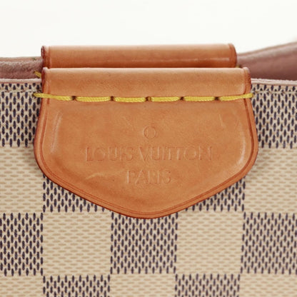 Louis Vuitton Propriano Handbag Damier, WHITE, CANVAS, Tote bag