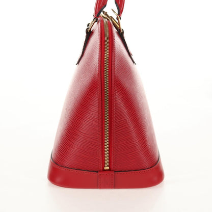 Louis Vuitton Vintage Alma Handbag Epi Leather, RED, LEATHER, Handbag
