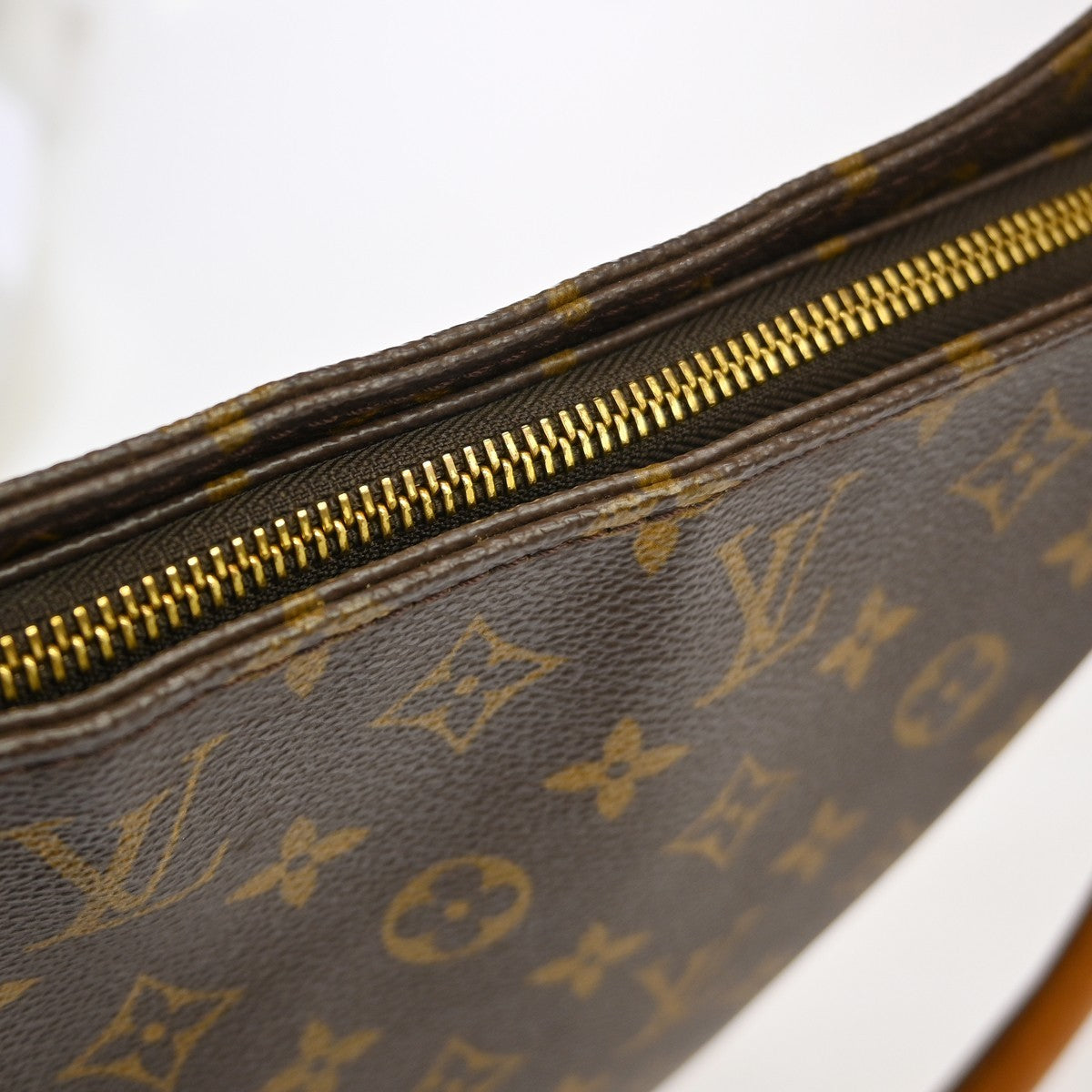 Louis Vuitton Monogram Looping Handbag Monogram Canvas, Brown, Canvas, Handbag