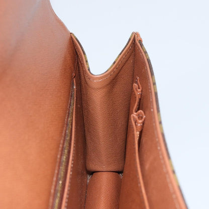 Louis Vuitton Dame Pochette Monogram Canvas, BROWN, CANVAS, Clutche & pouche
