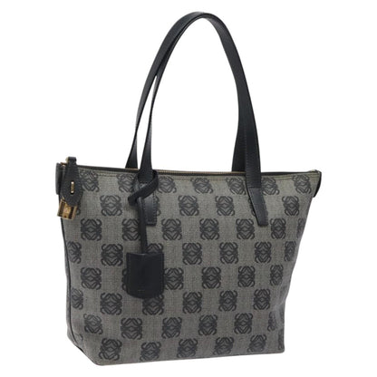 Loewe Anagram handbag PVC Leather, BLACK, PVC, Handbag