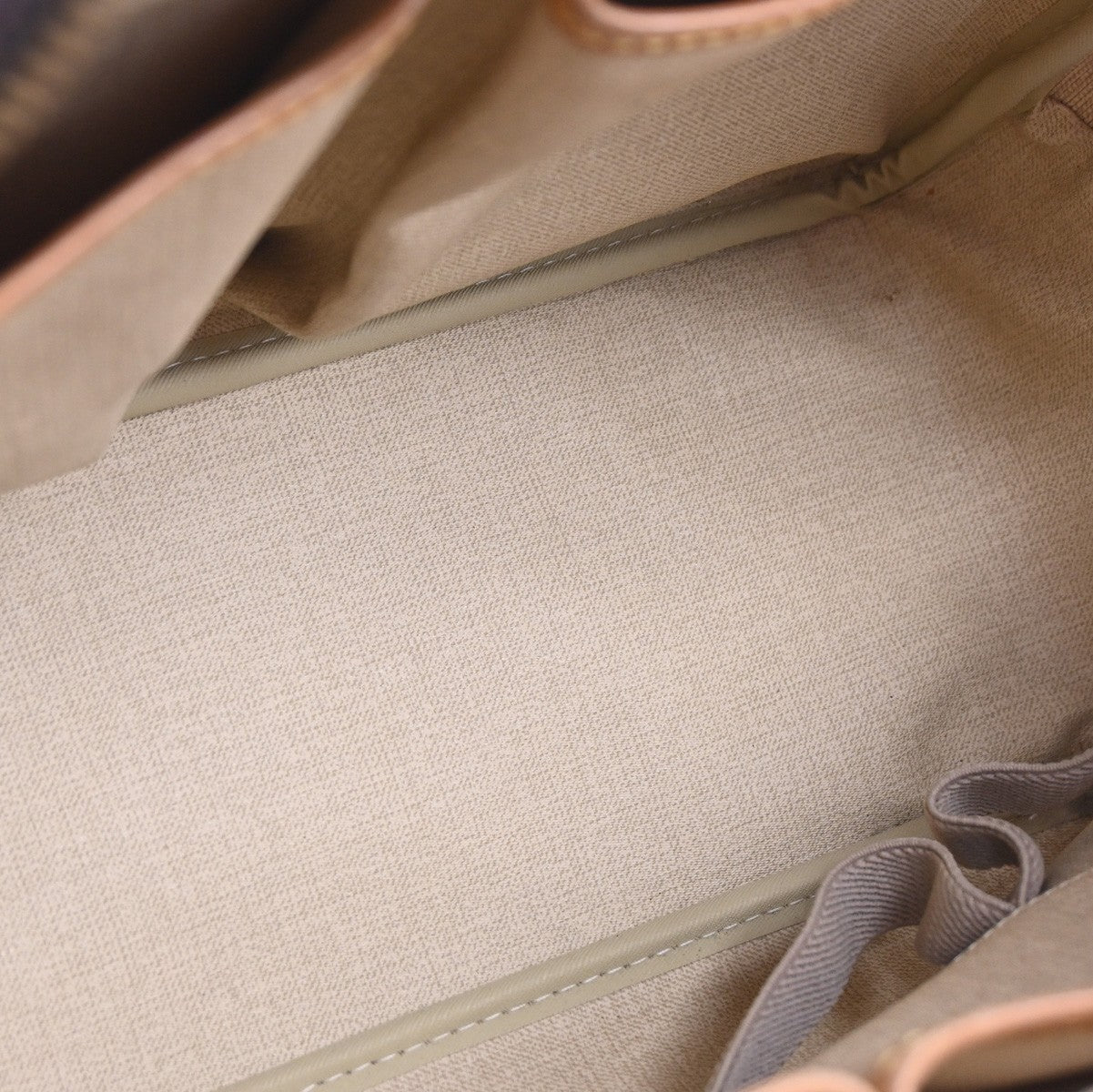 Louis Vuitton Deauville Handbag Monogram Canvas, BROWN, CANVAS, Handbag
