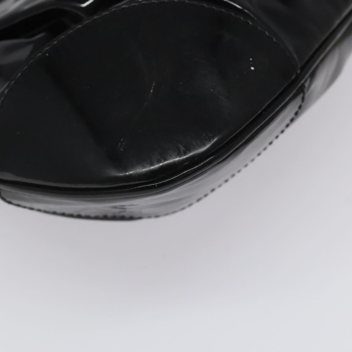 Salvatore Ferragamo Marisa Satchel Patent leather, BLACK, PATENT_LEATHER, Shoulder bag