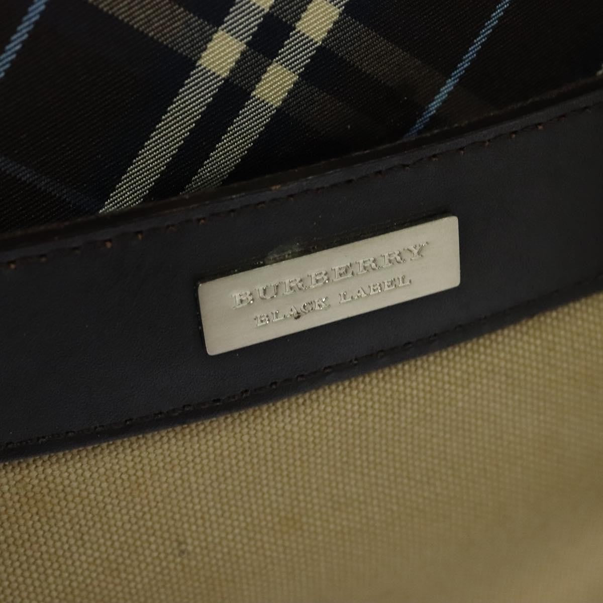 Burberry Blue Label Tote Bag Canvas, BEIGE, CANVAS, Tote bag
