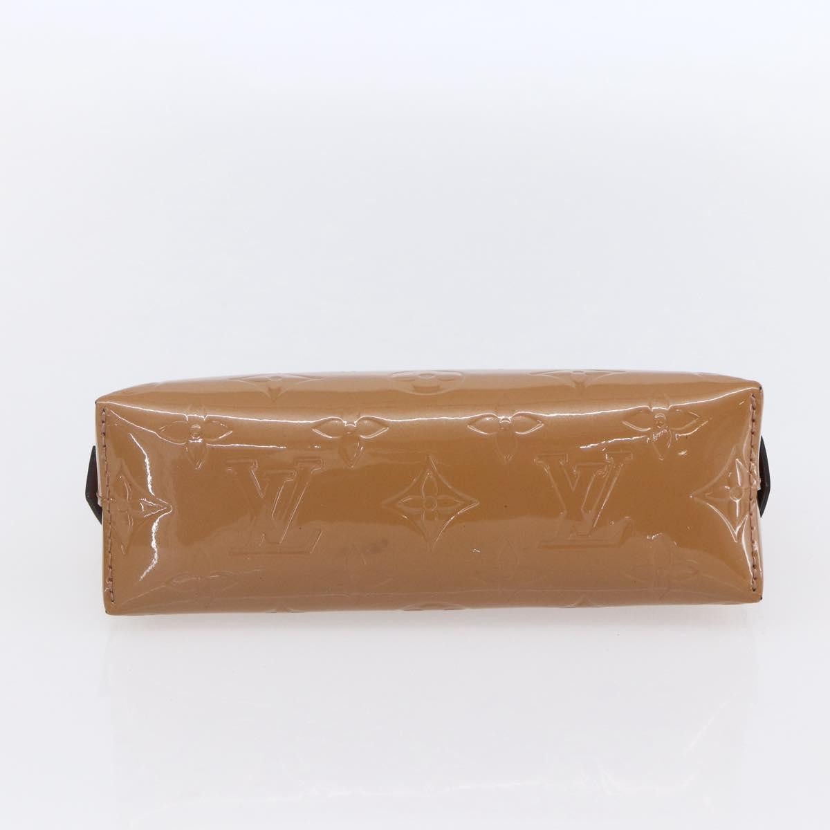Louis Vuitton Cosmetic Pouch Monogram Vernis, BROWN, PATENT_LEATHER, Clutche & pouche