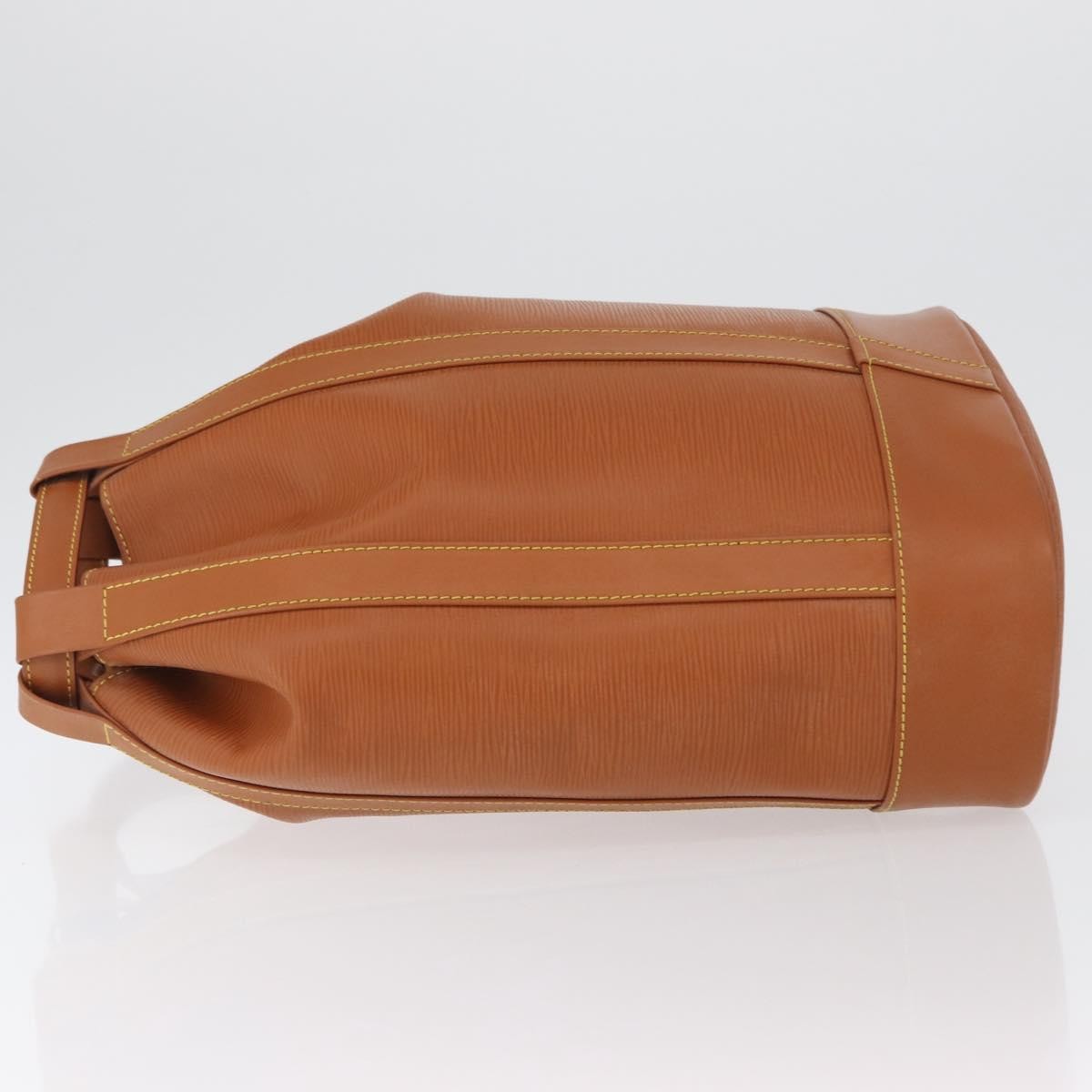 Louis Vuitton Randonnee Backpack Epi Leather, BROWN, LEATHER, Backpack