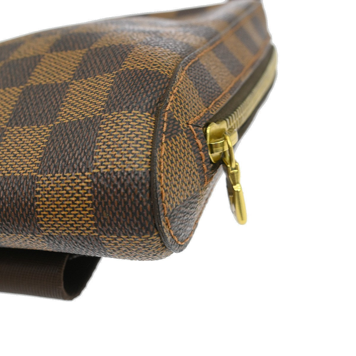 Louis Vuitton Geronimos Waist Bag Damier, Brown, Canvas, Shoulder Bag