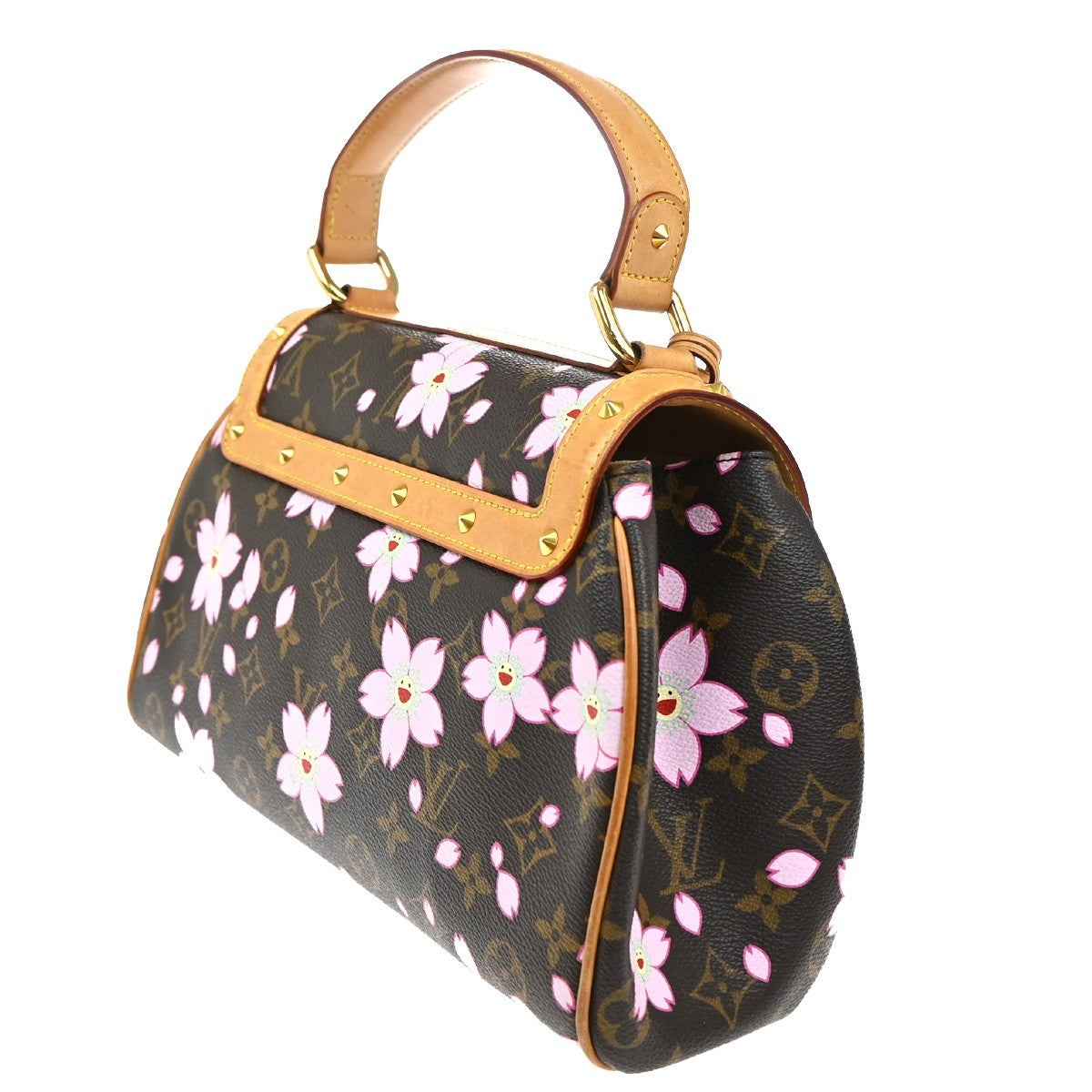 Louis Vuitton Retro Bag Limited Edition Cherry Blossom Monogram, BROWN, CANVAS, Handbag
