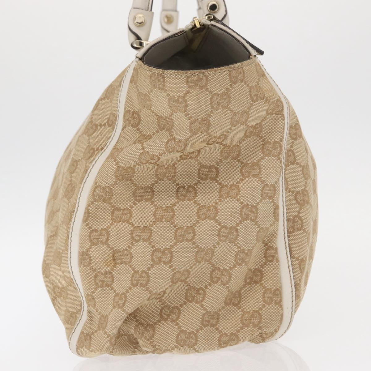 Gucci D Ring Tote GG Canvas, BEIGE, CANVAS, Tote bag