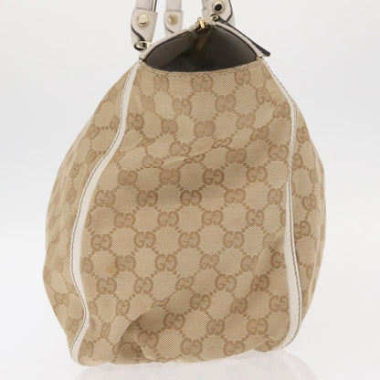 Gucci D Ring Tote GG Canvas, BEIGE, CANVAS, Tote bag