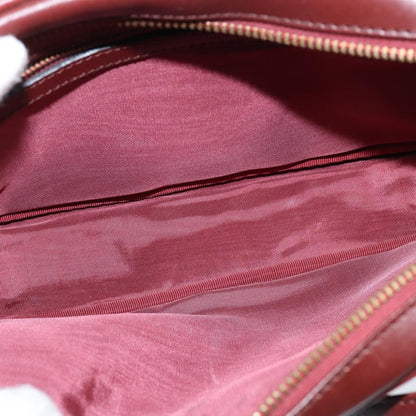 cartier Must de Cartier Shoulder Bag Leather, BURGUNDY, LEATHER, Shoulder bag