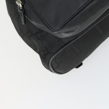 Gucci Vintage Jackie Backpack GG Canvas, BLACK, CANVAS, Backpack