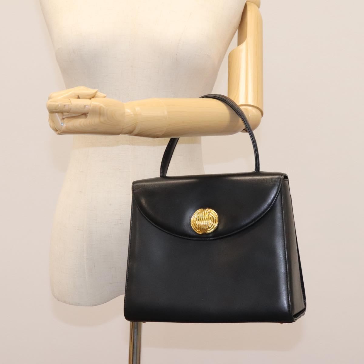 Givenchy Vintage 4G handbag Leather, BLACK, LEATHER, Handbag