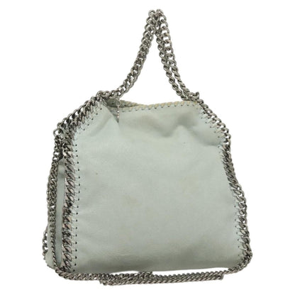 Stella McCartney Falabella Fold Over Crossbody Bag Suede, BLUE, SUEDE, Crossbody bag