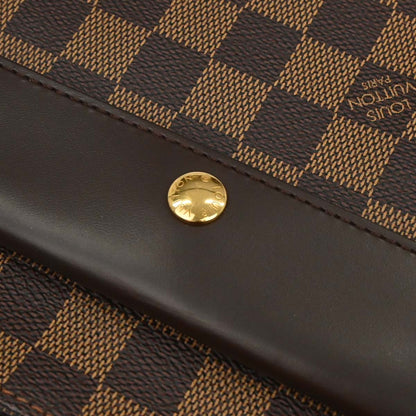 Louis Vuitton Aubagne Bag Damier, Brown, Canvas, Handbag