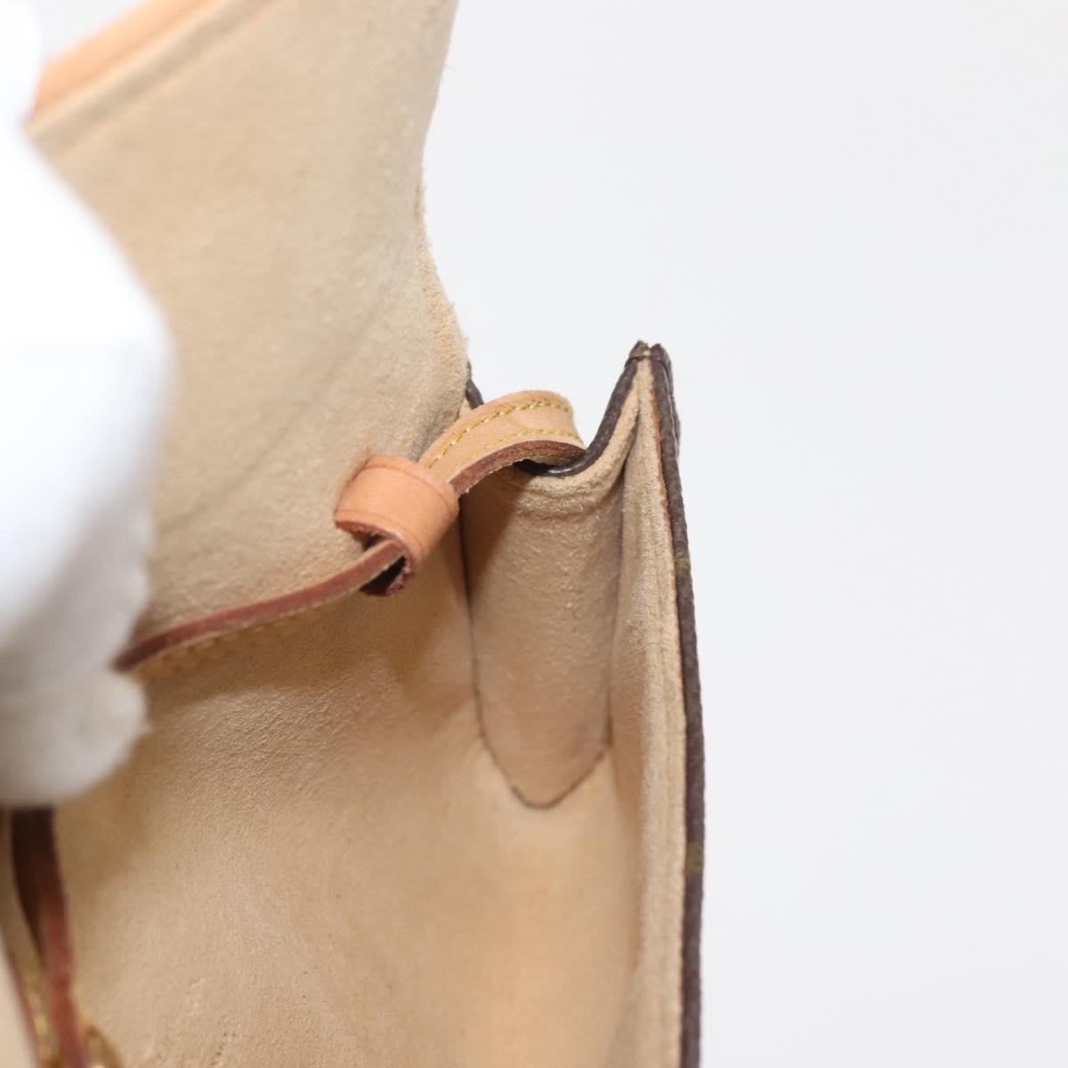 Louis Vuitton Twin Handbag Monogram Canvas, BROWN, CANVAS, Handbag