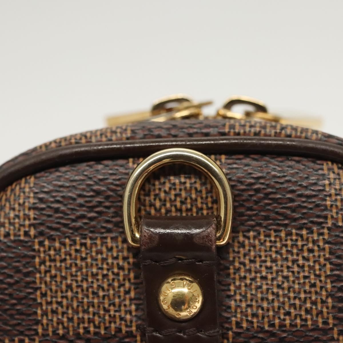 Louis Vuitton Etui Okapi Camera Case Damier, BROWN, CANVAS, Travel bag