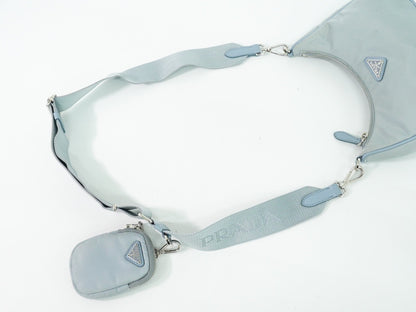 Prada Re-Edition 2005 Shoulder Bag Tessuto, BLUE, NYLON, Shoulder bag