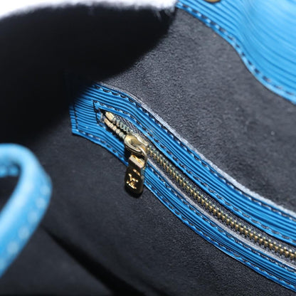 Louis Vuitton Petit Noe NM Handbag Epi Leather, BLUE, LEATHER, Shoulder bag