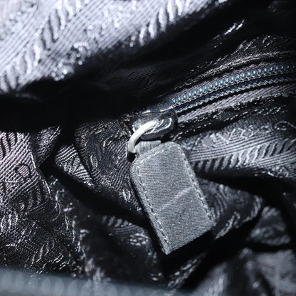 Prada Vintage Tote Nylon, BLACK, NYLON, Tote bag