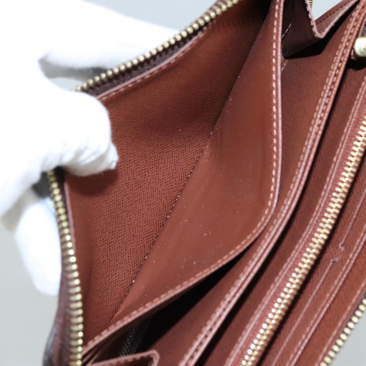 Louis Vuitton Zippy Compact Wallet Monogram Canvas, BROWN, CANVAS, Wallets