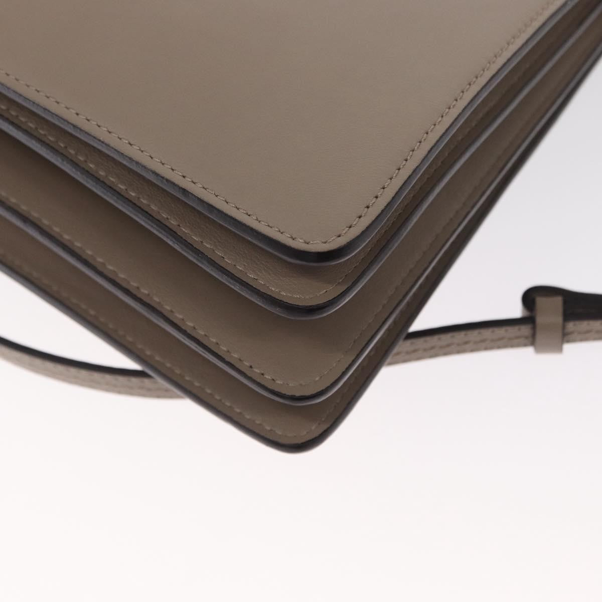 Chloe Faye Shoulder Bag Leather and Suede, BEIGE, SUEDE, Shoulder bag